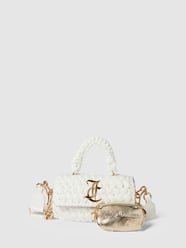 Handtasche mit Zopfmuster Modell 'Jodie' von Juicy Couture Weiß - 36