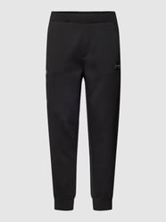 Sweatpants mit Label-Detail Modell 'Doyster' von HUGO Schwarz - 25