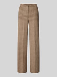 Straight Fit Stoffhose mit Bügelfalten Modell 'PANETTO' von Weekend Max Mara Braun - 31