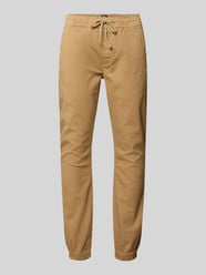 Slim fit chino van katoenmix van Tommy Jeans Beige - 35