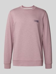 Regular Fit Sweatshirt aus reiner Baumwolle von Marc O'Polo Pink - 25