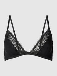 Bustier mit Spitzenbesatz Modell 'FLIRTY' von Calvin Klein Underwear Schwarz - 20