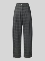 Barrel-Cut-Hose mit Karomuster – curated by Vera van Erp von Style Icon Collection - 4