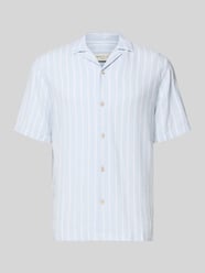 Koszula casualowa o kroju relaxed fit z mieszanki wiskozy i lnu od Tom Tailor Denim - 6