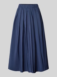 Spódnica midi rozkloszowana z paskiem w talię od Weekend Max Mara - 45