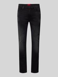 Extra Slim Fit Jeans im 5-Pocket-Design von HUGO Schwarz - 40