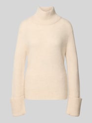 Regular fit coltrui van een mix van wol en alpaca, model 'SIA' van Selected Femme - 48