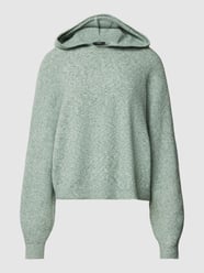 Sweter z dzianiny z kapturem model ‘DOFFY’ od Vero Moda Zielony - 12