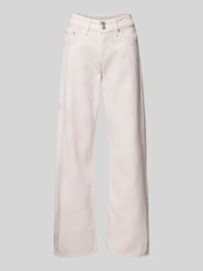Straight Leg Jeans im 5-Pocket-Design Modell 'SUPERLOW' von Levi's® Rosa - 17