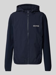 Sweatjacke mit Label-Stitching von Tommy Hilfiger Blau - 14