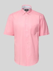 Freizeithemd mit Knopfleiste von Fynch-Hatton Pink - 29