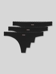 String mit Spitzenbesatz im 3er-Pack von HUGO - 13