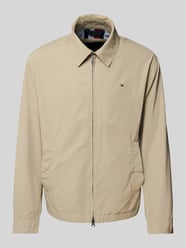Regular Fit Blouson aus reiner Baumwolle von Tommy Hilfiger Beige - 35