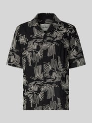 Freizeithemd mit floralem Allover-Stitching Modell 'Liam' von Les Deux - 15