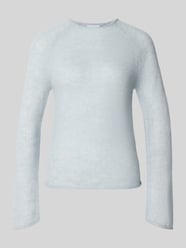 Slim fit pullover met mix van wol en alpaca van COMMA - 3