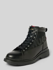 Boots aus Kalbnappa mit Profilsohle von HUGO - 5