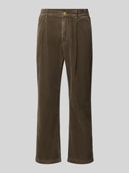 Cordhose mit Bundfalten und Eingrifftaschen von Lindbergh - 32