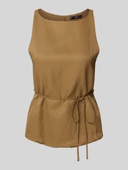Slim Fit Blusentop mit Bindegürtel Modell 'MOSKITO' von Mango - 2