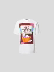 T-Shirt mit Motiv-Print von Dsquared2 Weiß - 10