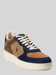 Sneaker aus echtem Rindsleder Modell 'MASTERS' von Polo Ralph Lauren Beige - 14