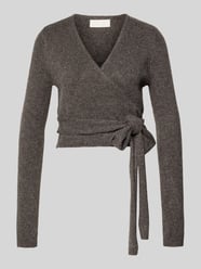 Regular fit cardigan met wol, model 'Julienne' van LeGer by Lena Gercke - 1