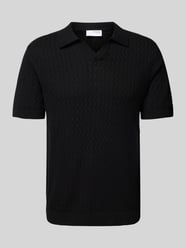 Regular Fit Poloshirt aus Baumwoll-Leinen-Mix Modell 'LINO' von Selected - 17