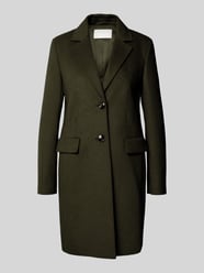 Regular fit lange jas met lanawol en reverskraag van Jake*s Collection - 35