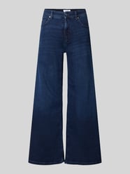 Flared Jeans mit verkürztem Schnitt Modell 'PALAZZO' von Cambio Blau - 46