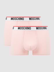 Boxershort met stretch in set van 2  van Moschino Swim + Underwear Roze - 5