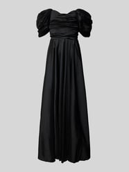 Abendkleid im Off-Shoulder-Design von LACE & BEADS Schwarz - 43