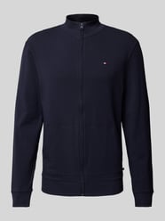 Sweatjacke mit Logo-Stitching von Tommy Hilfiger Blau - 28