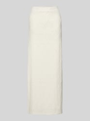 Maxirock mit elastischem Bund Modell 'DELEA' von Vila Beige - 10
