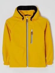 Softshell-Jacke mit abnehmbarer Kapuze Modell 'Vantti' - wasserabweisend von reima Gelb - 11