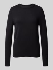 Gebreide pullover met ronde hals van comma - 5