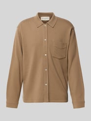 Regular Fit Cardigan aus Woll-Mix von Officine Générale Orange - 15