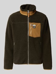 Fleecejacke mit Label-Details Modell 'MOUNTAIN' von Superdry - 5