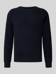 Sweter z dzianiny z okrągłym dekoltem model ‘DANTE’ od Blend - 28