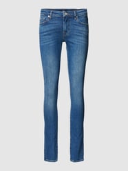 Slim Fit Jeans mit 5-Pocket-Design Modell 'PYPER' von 7 For All Mankind Blau - 44