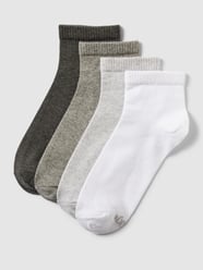 Socken mit Label-Details im 4er-Pack von s.Oliver RED LABEL Grau - 35