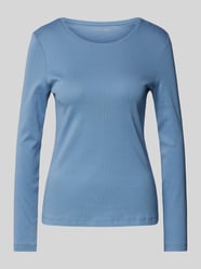 Longsleeve mit Rundhalsausschnitt von Christian Berg Woman Blau - 41