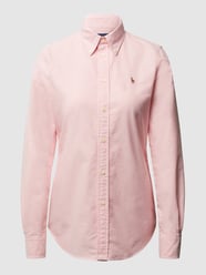 Overhemdblouse van Oxford, model 'Kendel' van Polo Ralph Lauren Roze - 48