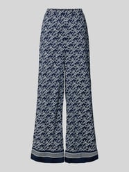 Wide leg broek van mix van katoen en zijde van Tommy Hilfiger - 20