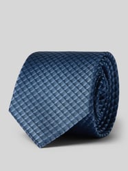 Zijden stropdas met all-over motief van OLYMP - 16