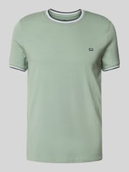 T-shirt met ribboorden van Christian Berg Men - 42