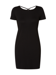 Kleid mit gekreuzten Riemen von Only Schwarz - 38