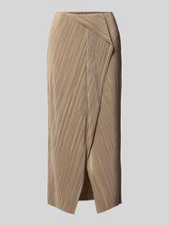 Enganliegender Midi-Rock mit Label-Applikation von Calvin Klein Womenswear - 8