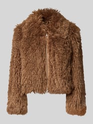 Jacke aus Teddyfell mit Reißverschluss von STAND STUDIO - 4