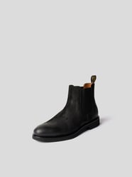 Chelsea Boots aus Veloursleder  von Doucal's Schwarz - 46