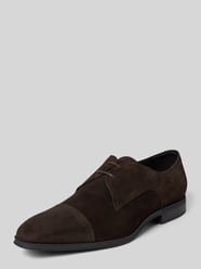 Derby-Schuhe aus echtem Leder Modell 'Theon' von BOSS Braun - 18