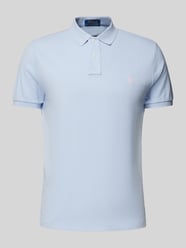 Poloshirt mit Label-Stitching von Polo Ralph Lauren Blau - 33